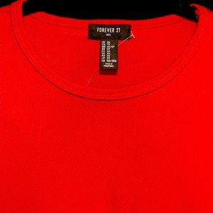 Men’s Forever 21 NWT Red S/S T-Shirt XS